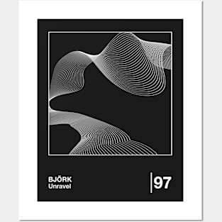 Bjork / Minimalist Style Graphic Design Artwork Posters and Art